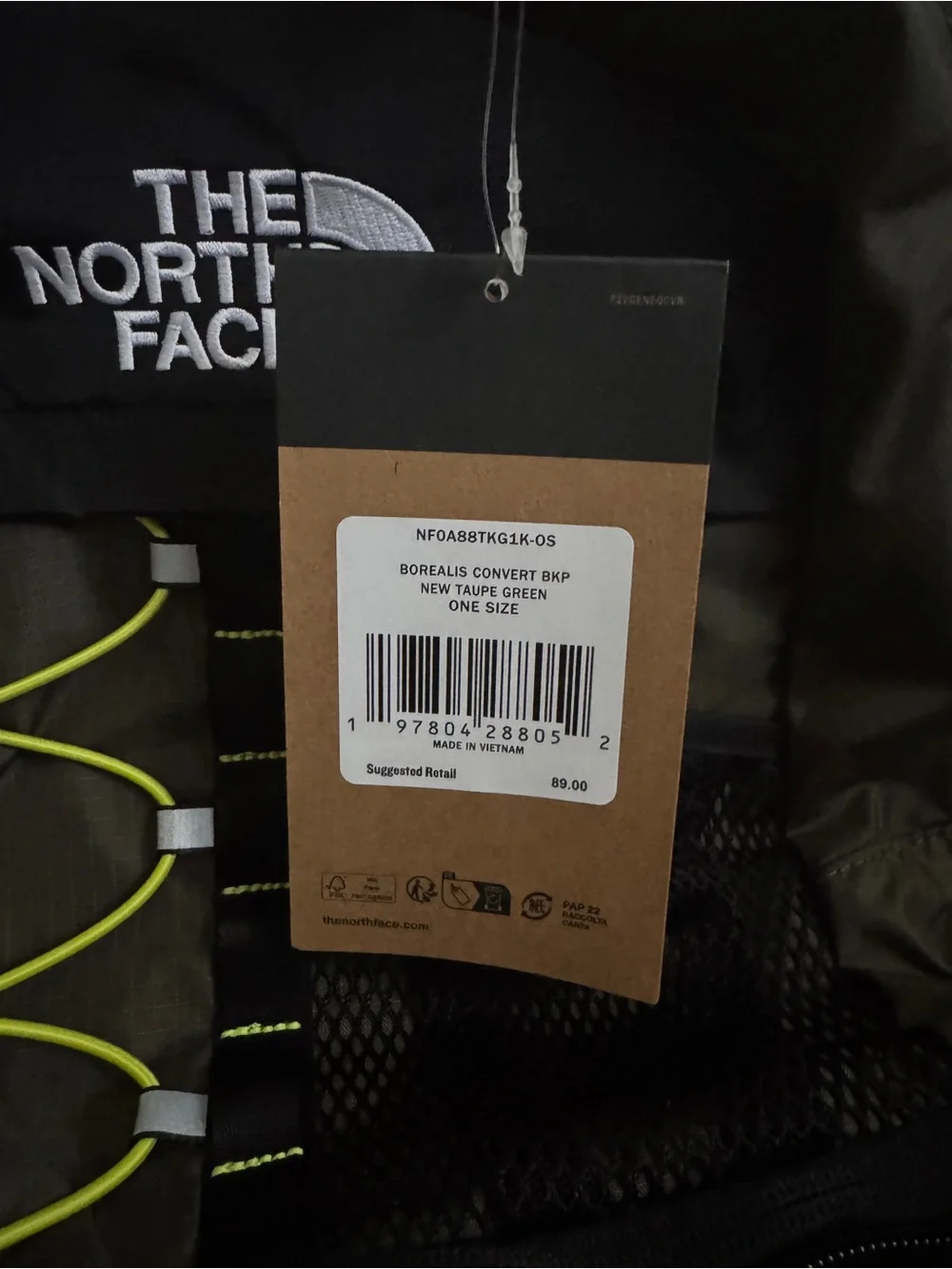 The North Face Borealis Convertible Pack NWT